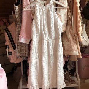 Ted Baker Lorene white skater dress NFS